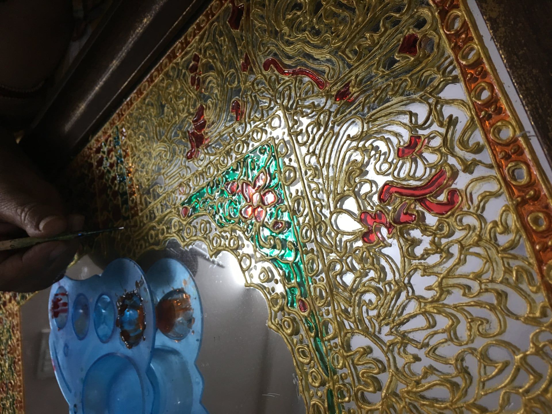Thikri Mirror Work